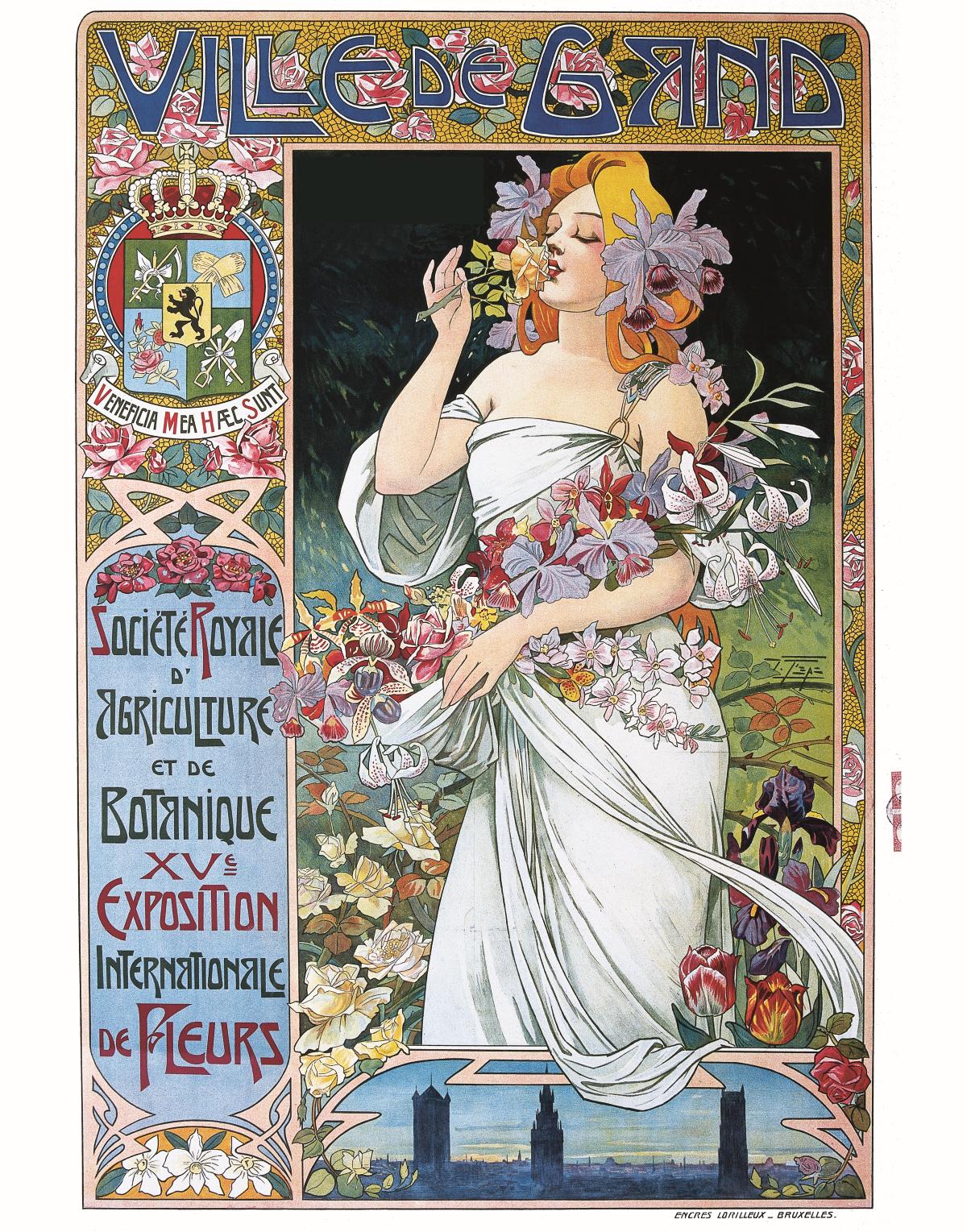 Affiche floraliën 1903