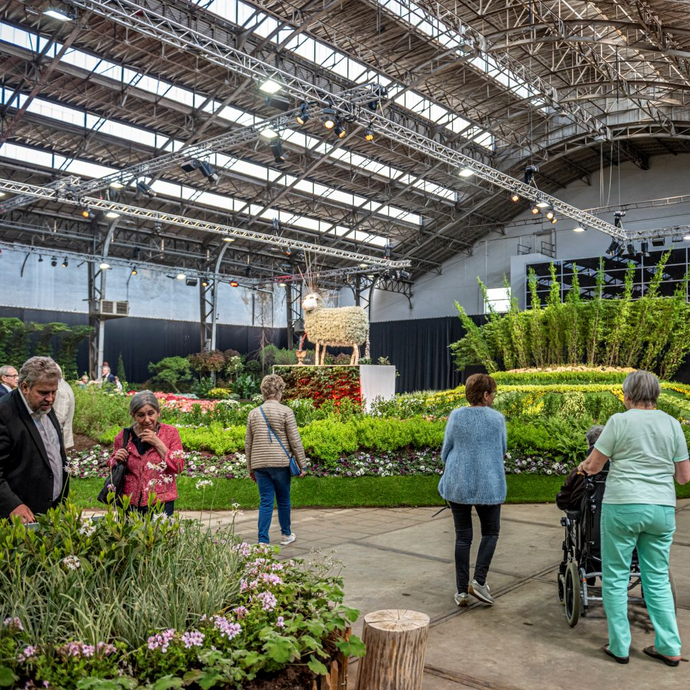 Diverse bezoekers Floraliën Gent 2026