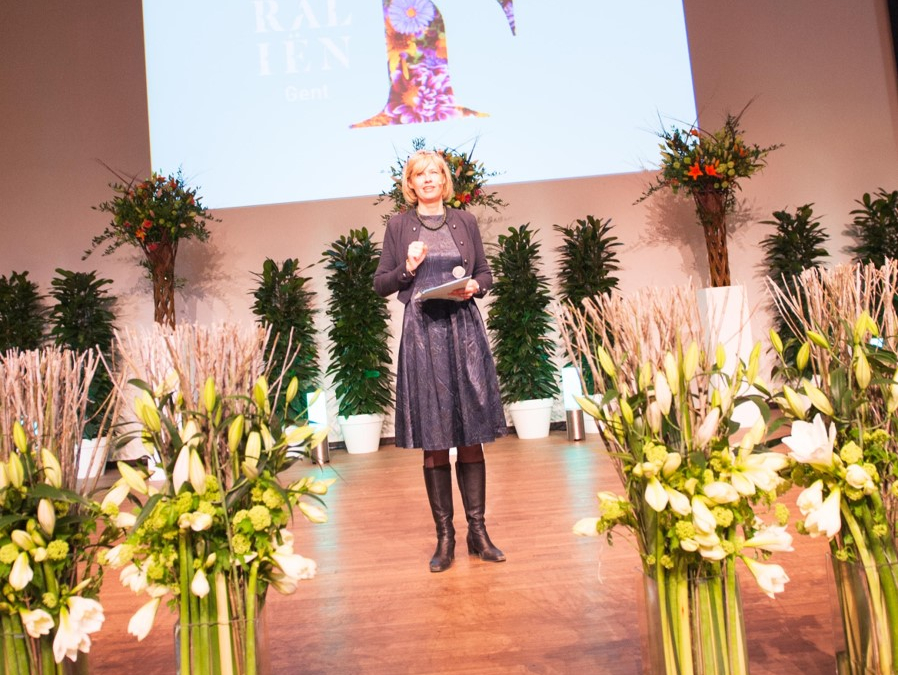 Floraliën_2016 Foto van spreker op Floraliën 2016